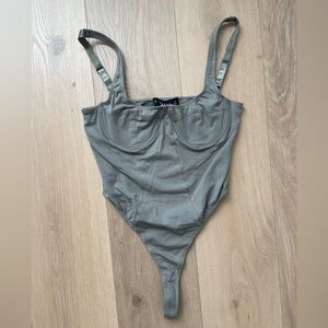 Cute Grey Bodysuit